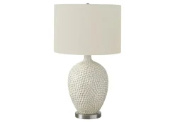 Lampe de table 28"H en céramique