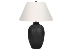 Lampe de table 24"H en céramique