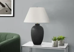Lampe de table 24"H en céramique