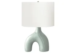 Lampe de table 25"H en céramique