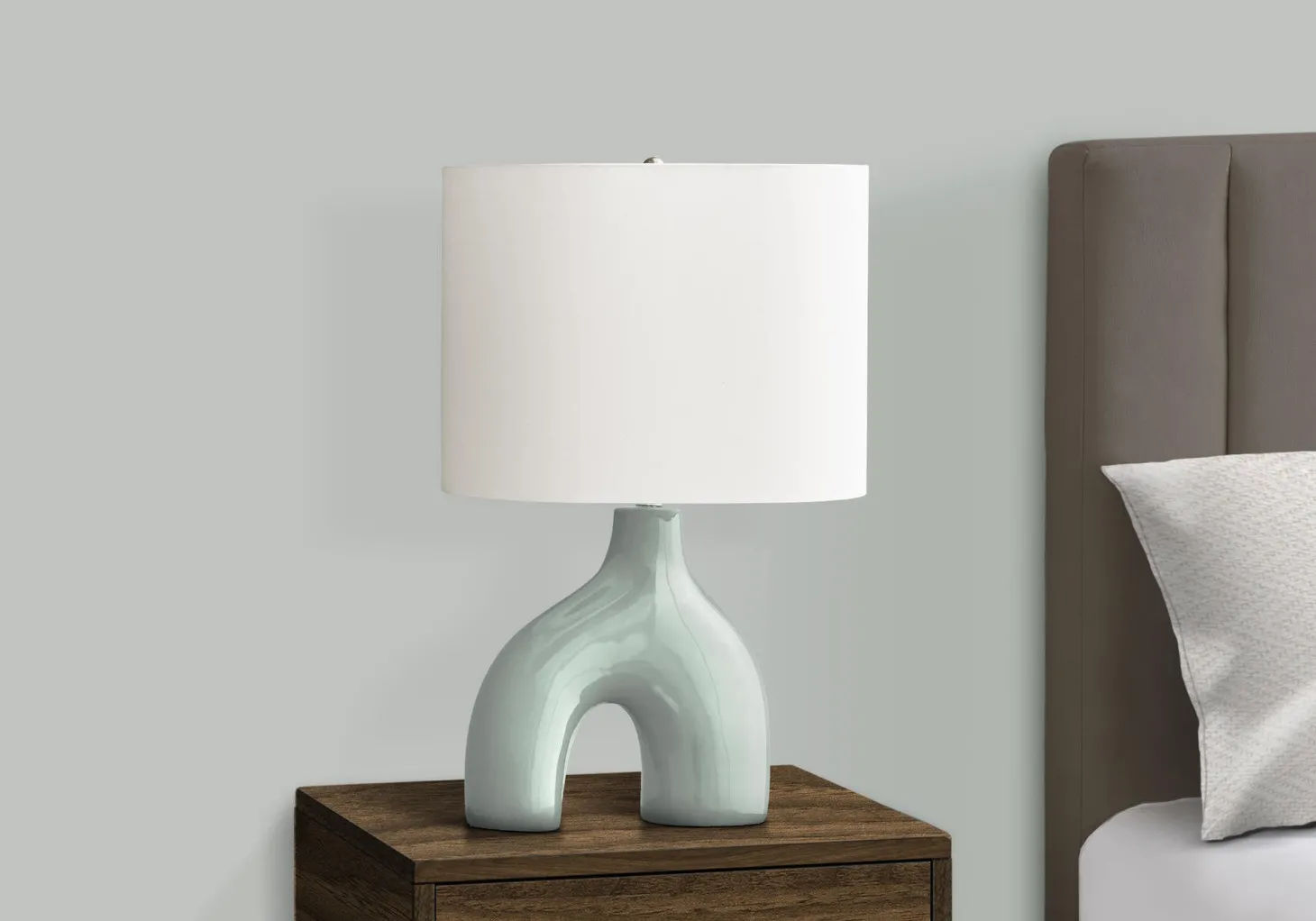 Lampe de table 25"H en céramique