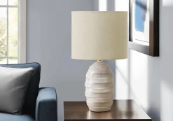 Lampe de table 17"H en céramique