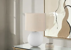 Lampe de table 16"H en céramique