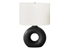 Lampe de table 24"H en céramique
