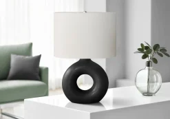 Lampe de table 24"H en céramique