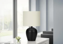 Lampe de table 17"H en céramique