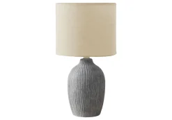 Lampe de table 18"H en céramique