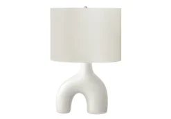 Lampe de table 25"H en céramique
