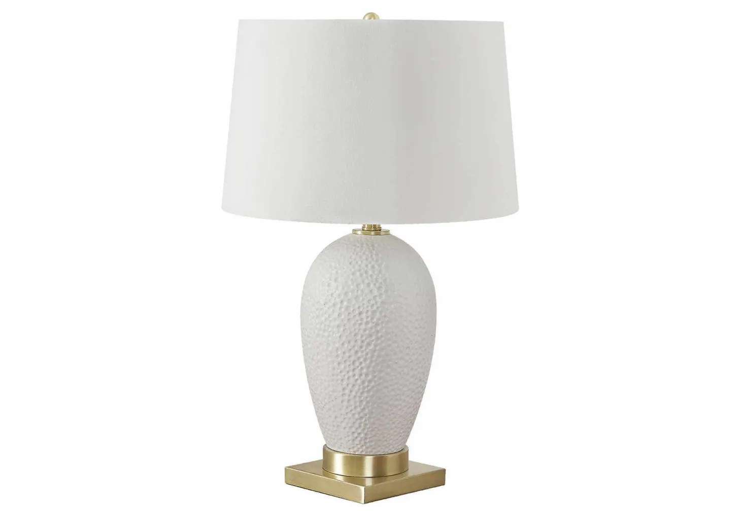 Lampe de table 26"H en céramique