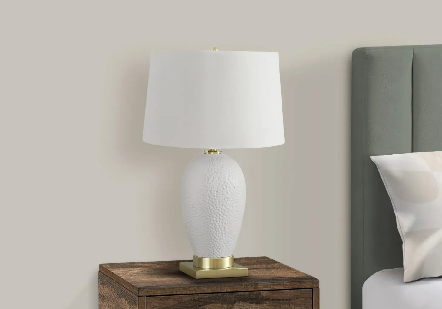 Lampe de table 26"H en céramique