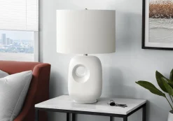 Lampe de table 26"H en céramique
