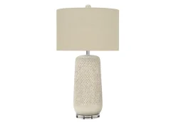 Lampe de table 31"H en céramique
