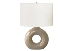Lampe de table 24"H en céramique