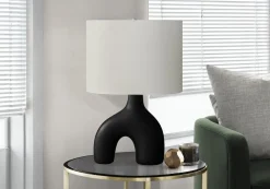 Lampe de table 25"H en céramique