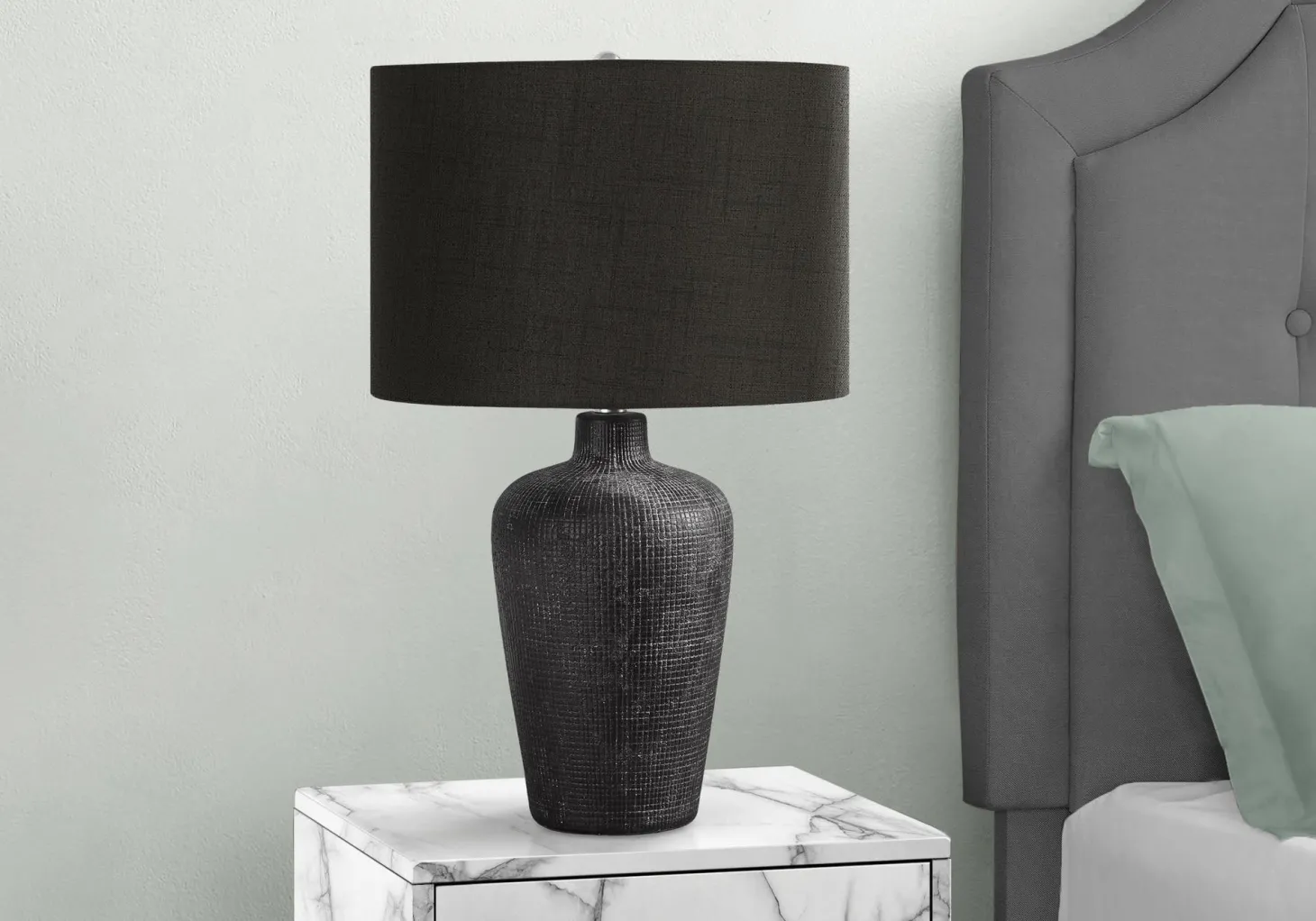Lampe de table 24"H en céramique