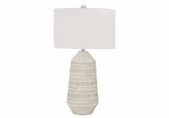 Lampe de table 33"H en céramique