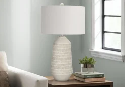 Lampe de table 33"H en céramique