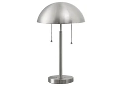 Lampe de table 20"H en métal