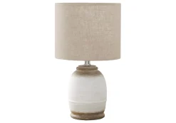 Lampe de table 16"H en résine
