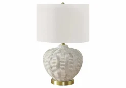 Lampe de table 21"H en résine