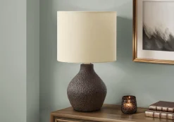 Lampe de table 16"H en résine