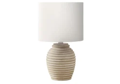Lampe de table 17"H en résine