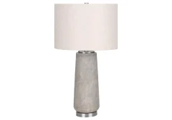 Lampe de table 29"H en résine