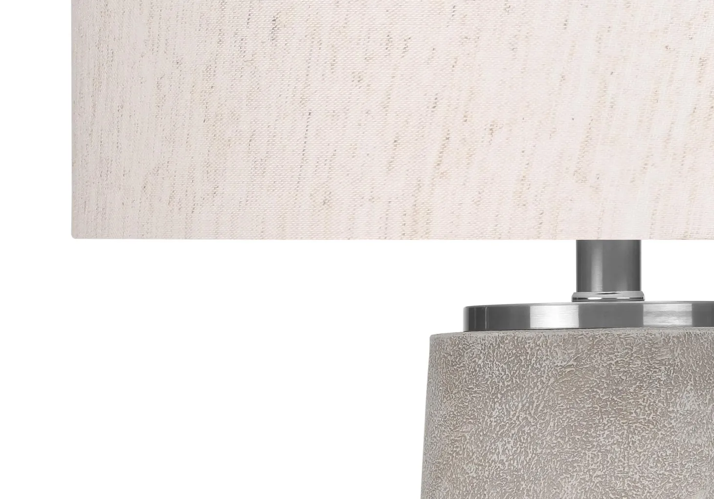 Lampe de table 29"H en résine