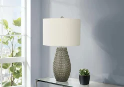 Lampe de table 24"H en résine