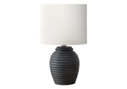 Lampe de table 17"H en résine