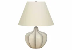 Lampe de table 21"H en résine
