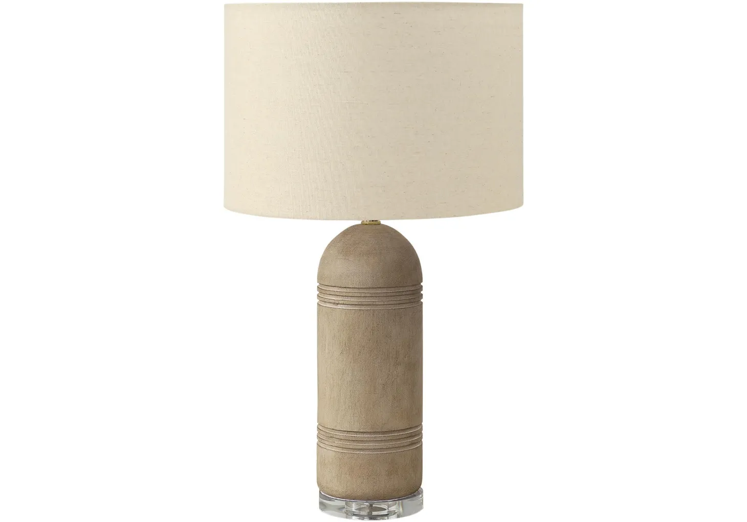 Lampe de table 28"H en résine