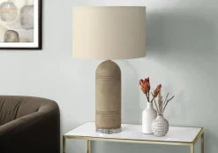 Lampe de table 28"H en résine