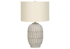 Lampe de table 24"H en résine