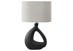 Lampe de table 23"H en résine