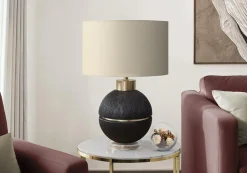 Lampe de table 26"H en résine