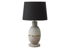 Lampe de table 25"H en résine