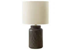 Lampe de table 17"H en résine