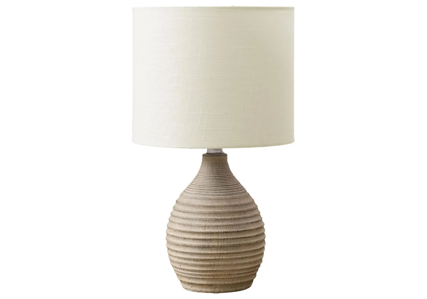 Lampe de table 17"H en résine