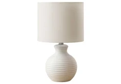 Lampe de table 16"H en résine