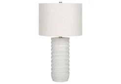Lampe de table 28"H en résine