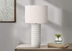 Lampe de table 28"H en résine