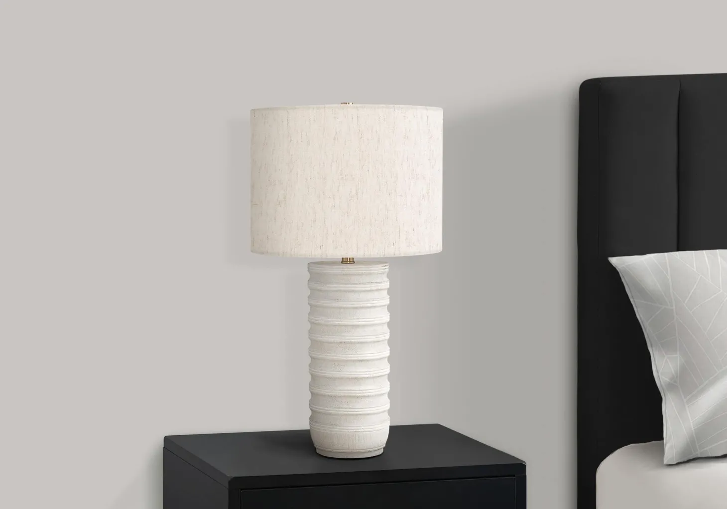 Lampe de table 28"H en résine