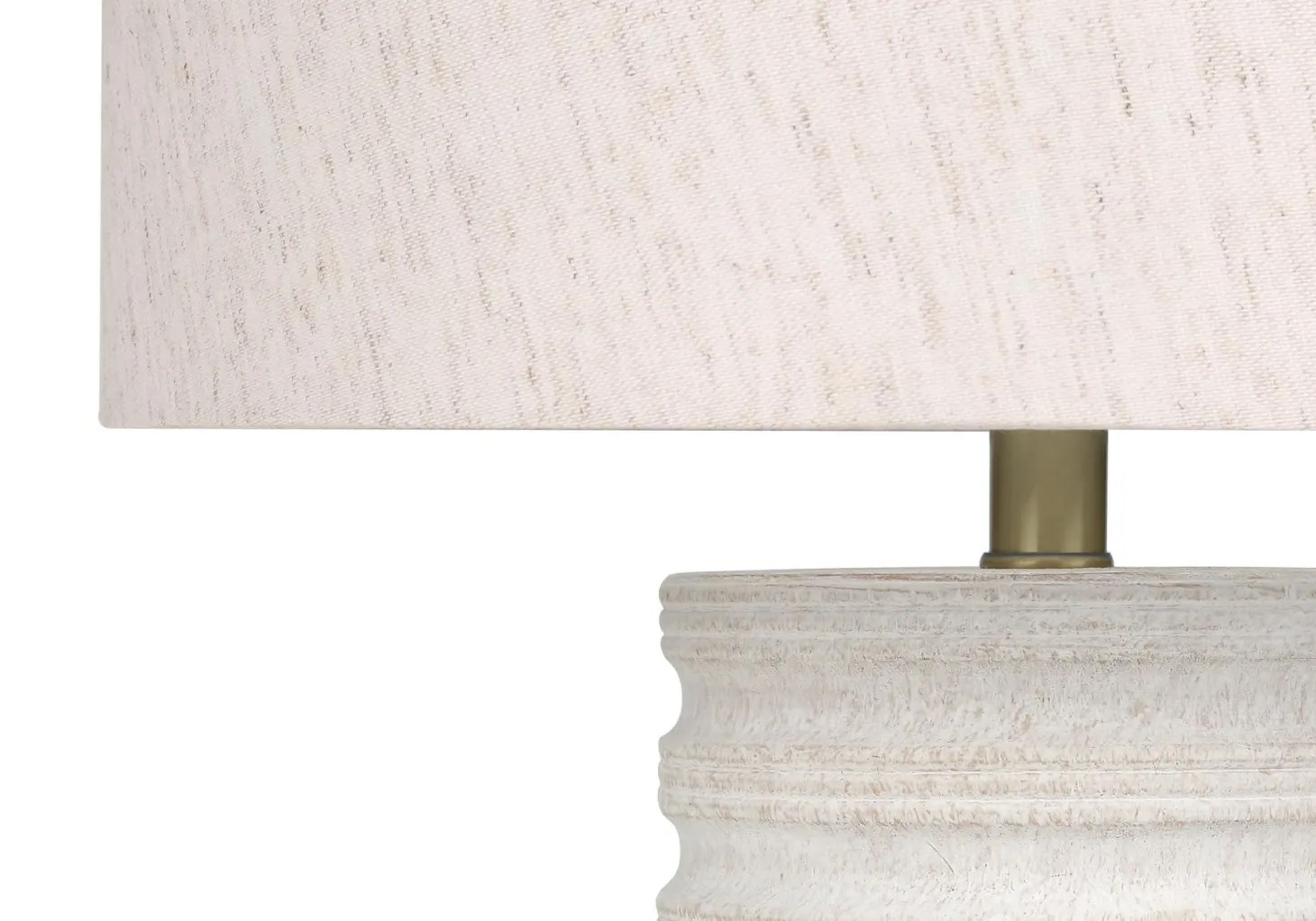 Lampe de table 28"H en résine