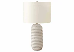 Lampe de table 28"H en résine