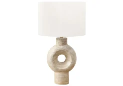 Lampe de table 28"H en résine