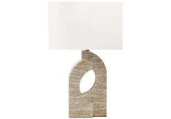 Lampe de table 28"H en résine