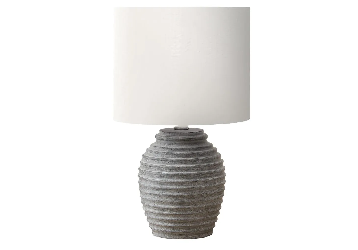 Lampe de table 17"H en résine