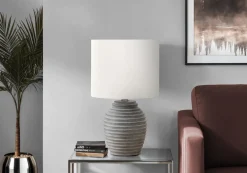 Lampe de table 17"H en résine
