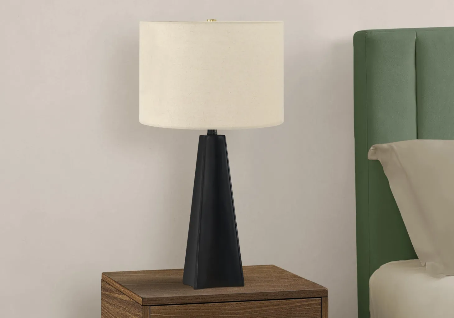 Lampe de table 27"H en résine